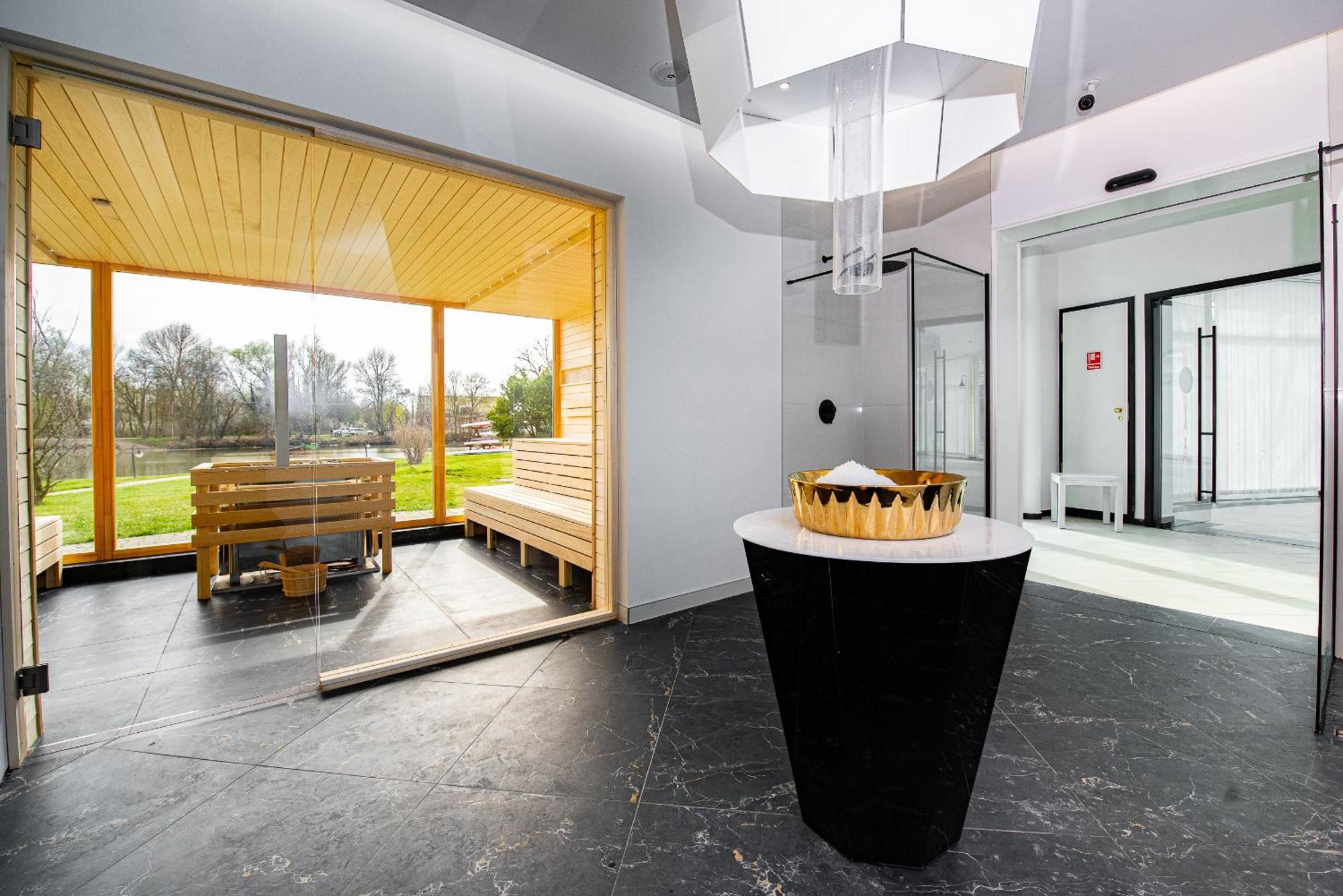 Liget Wellness Es Konferencia Hotel Сарваш Экстерьер фото